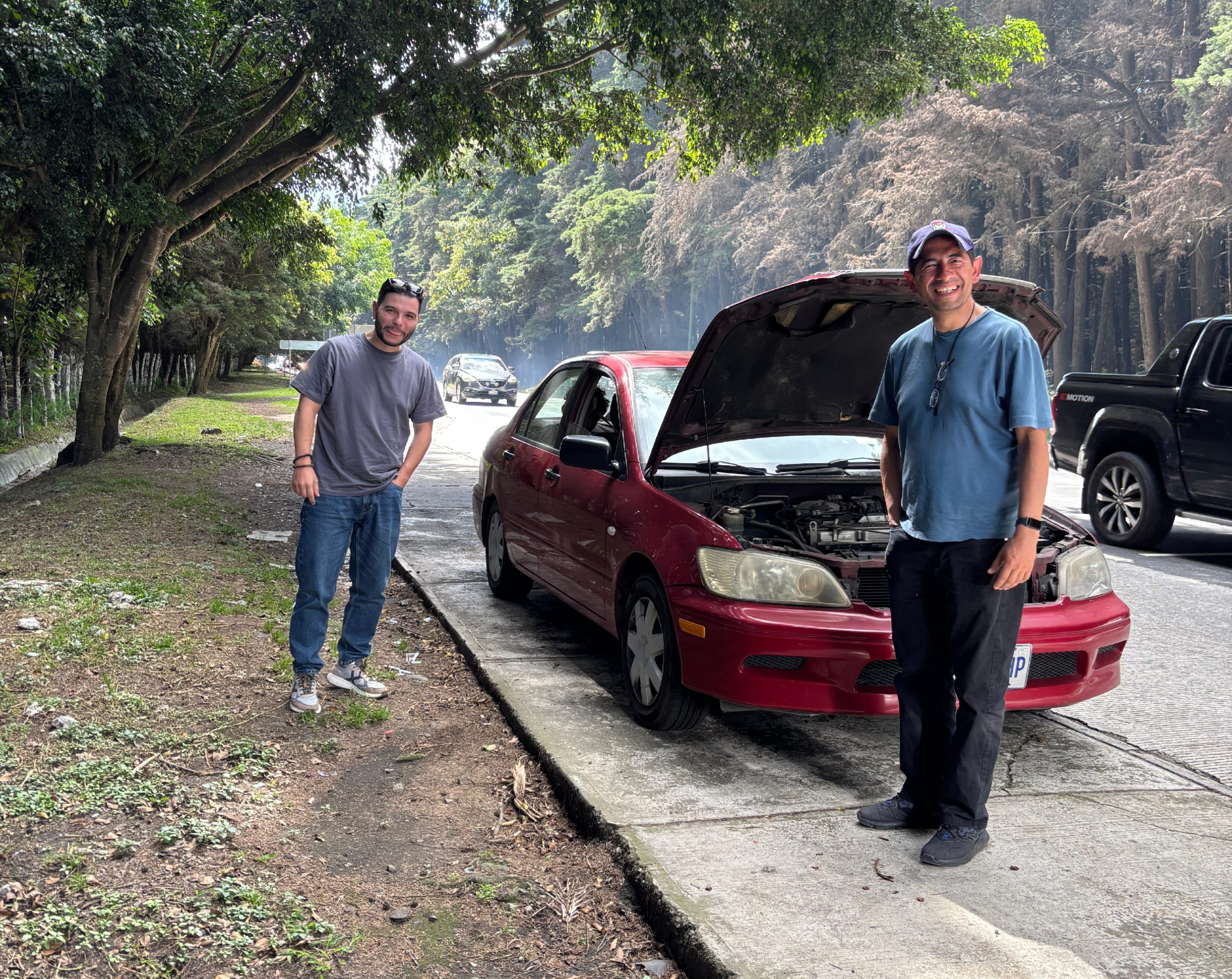 imagen carro chocado