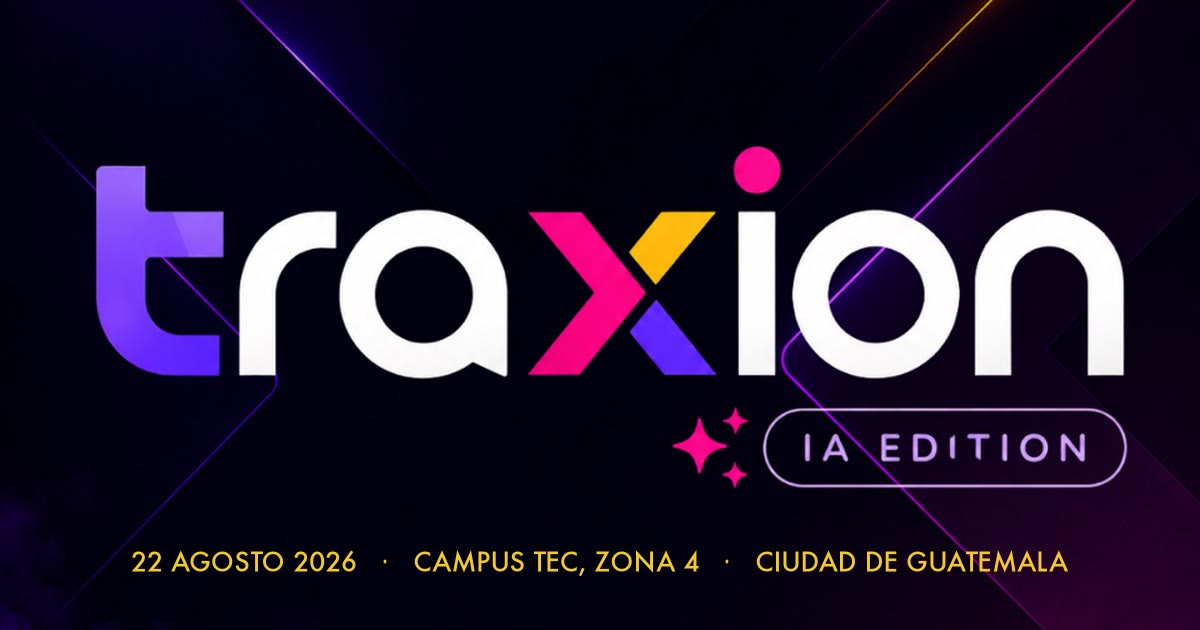 Ángel Molina, speaker y workshop de crecimiento exponencial con IA en TRAXION IA Edition Guatemala 2026